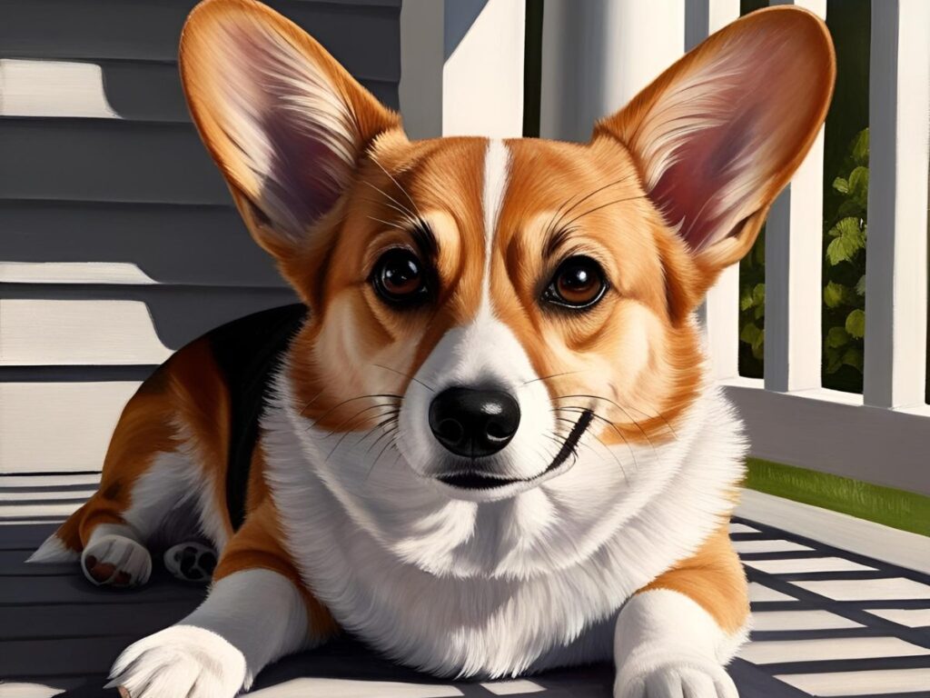 Corgi-Beagle mix